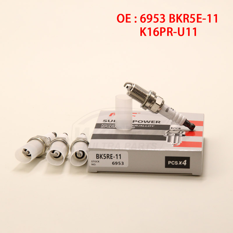 Ngk Spark Plug V-Power - Bougie d'allumage Nickel BKR5E-11 6953 pour